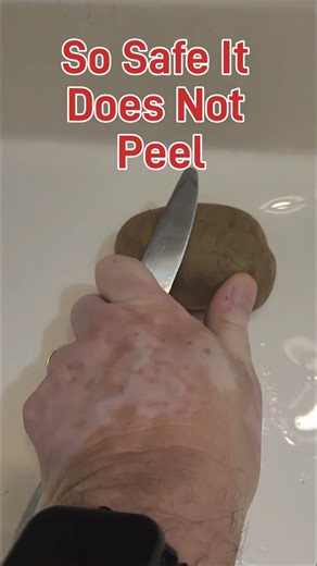 Peeling a Potato With a Butter Knife