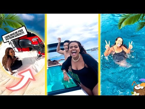 O QUE FIZEMOS NA PRAIA !!!