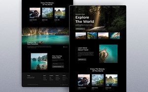 使用HTML、CSS和JavaScript构建响应式旅游网站