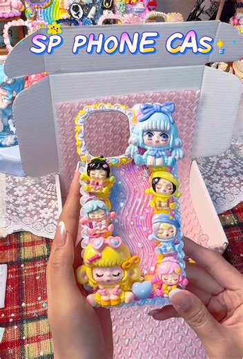 Let’s pack a video together. #creamglue #art #skullpandapopmart these two are so adorable. 🥰 two different styles of SP. Fun, colorful, totally one of a kind!