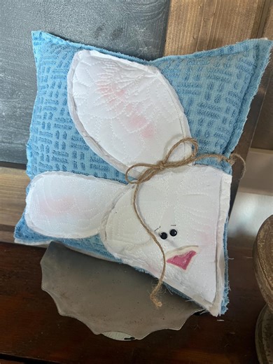 Bunny Pillow, Easter, Spring Decor - Etsy