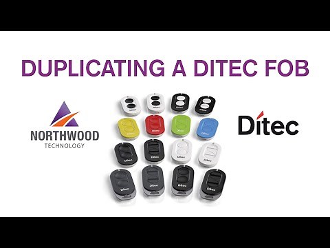 How to clone a Ditec remote control