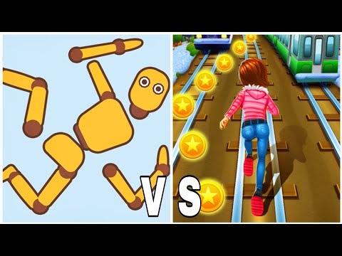 Ragdoll Break vs Subway Princess Runner - ASMR Gameplay Max Level (Freepya, New Update)