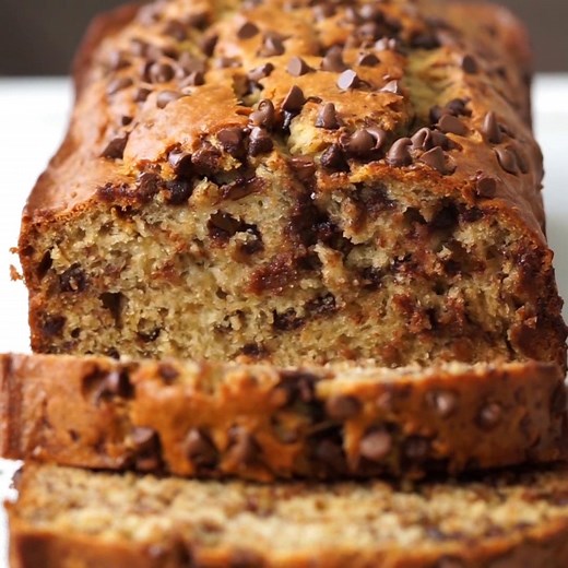 One-Bowl Chocolate Chip Banana Bread Recipe by Tasty