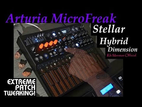 Arturia MicroFreak Stellar Hybrid Dimension Analog Digital Synthesizer