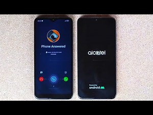 ALCATEL 1S Android 10 incoming call & Bootanimation