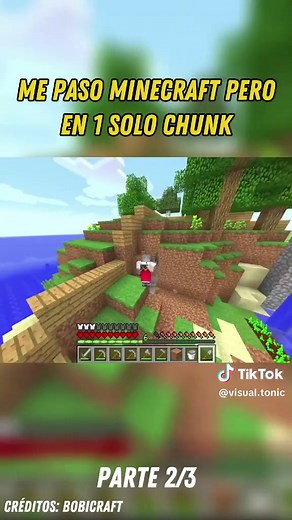 Minecraft en un solo chunk: Caza de Endermans