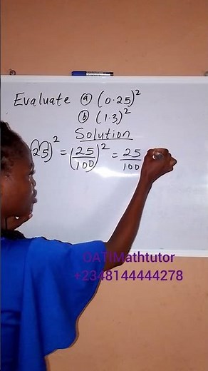 🎯 Math Made Simple!Ever wondered what happens when you square a decimal like 0.25?