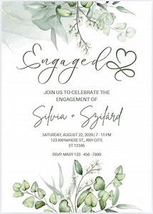 Engagement Invitation - Etsy Canada