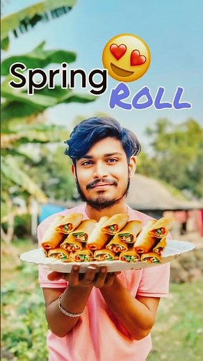 Veg Spring Roll 🤤|#odia #shorts #viral #trending #foryou #springroll #minivlog