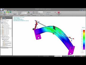 Solid Edge Simulation & Optimization Engine Hoist Frame