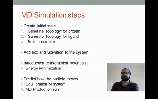 2.1 Molecular Dynamics Tutorial Protein-Ligand Complex GROMACS - PART 1