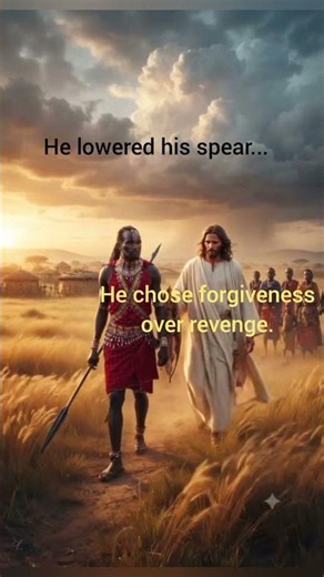The Maasai Warrior Who Chose Peace 🛡️✝️ | Jesus Changed His Heart
