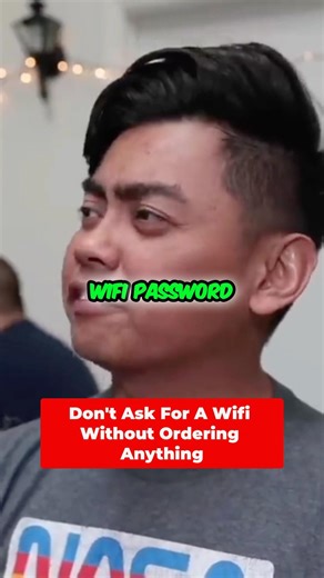 Don’t Ask For A Wifi Password Without Ordering Anything