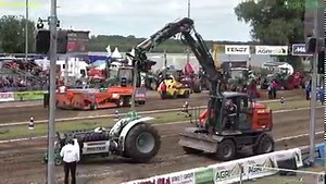 112K views · 4.1K reactions | Lets see what these Unlimited class tractors with 3 + engines are capable of in Tractor pulling or tractor drag race, where tractor can be from stock agriculture tractor to custom build & modified tractor classes are pulling sliding trailer like mass behind their backs doing 100 m run two times and competing who can pull it farther, if over 100 m mark then it's Full pull. Total AGRI Beach Pull event took place @ Putten, Netherland 2019 | Engine Age | Facebook