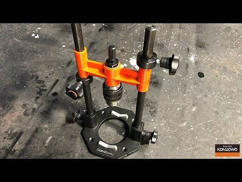 ドリルガイドDXの使い方 K-802 ドリルガイドDX 10mmチャック付【DIY Boost!! 神沢鉄工】