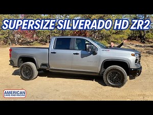 Review: The 2024 Chevrolet Silverado 2500 HD ZR2 Is A Supersize Heavy Hauling Off-Road Sport Truck