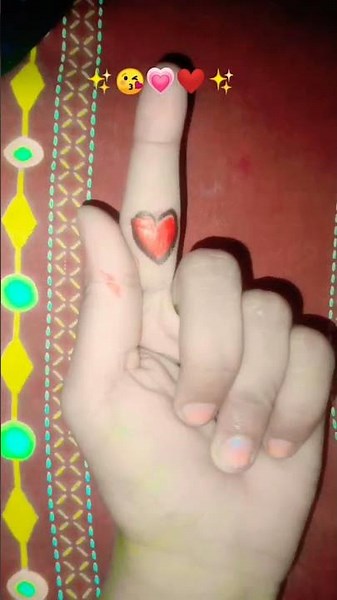 Amazing art with finger💝 #art #fingerart #challenge art #fancy #ytshorts #fancy art and craft