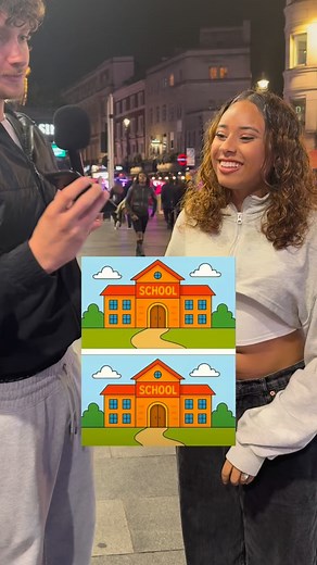 Spot the difference! Why can no one solve this😂 #streetinterview #visualpuzzle #spotthedifference | Brain Wrapped