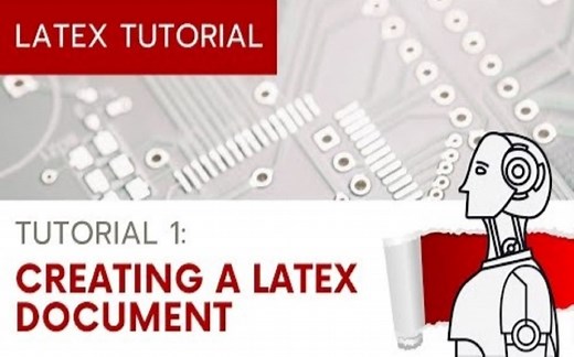 LaTeX教程#1-创建一个LaTeX文档