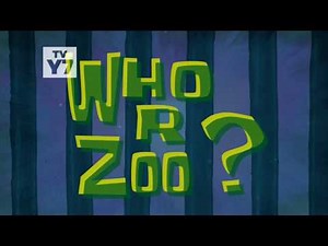 SpongeBob: Who R Zoo? - Title Card