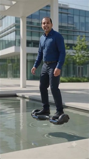 I Actually Built a Working Hoverboard! 🛹🚀 #Shorts #Tech