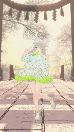 お正月に聴きたいボカロ！神のまにまに 踊ってみた🐴🍊 #vtuber #踊ってみた #神のまにまに #VRchat