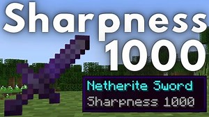 How To Get a Sharpness 1000 Sword in Minecraft 1.21