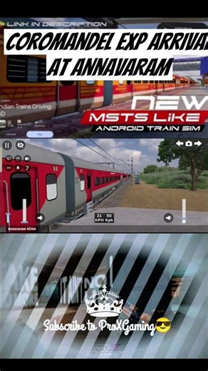 ITD3D Arrival At Annavaram #itd3d #msts #india #train #projectx #indiantrainsimulator
