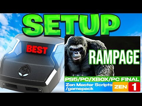 How to Setup BEST Cronus Zen Script * Rampage V1 *