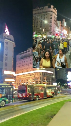 La noche en Buenos Aires #viajar #argentina #buenosaires