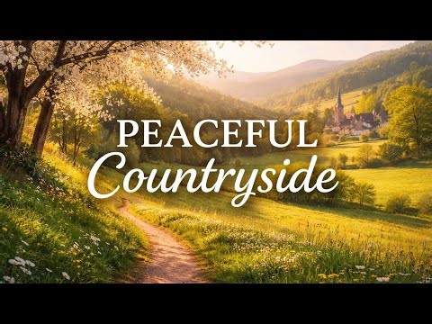 Peaceful Countryside in All Seasons: Spring, Summer, Autumn, Winter with Nature Sounds