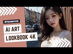 AI ART LOOKBOOK 4K - AI GIRLSㅣIkson Rays - NO COPYRIGHT MUSIC