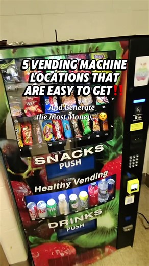Join our free vending business community with the link in the bio📍 . . . . . #vendingmachine #vending #vendingmachines
