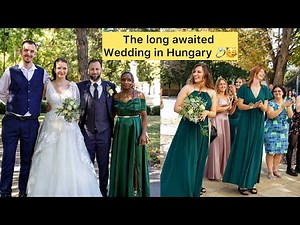 FINALLY ITS WEDDING DAY IN HUNGARY!👰🏽‍♀️🤵‍♂️💍