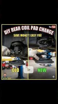 Fix Your Suspension for $20 (DIY Coil Pads) #viral #reels