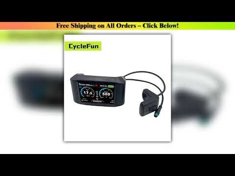 TFT 750C Ebike Display APT Speedometer for Sabvoton Controller SVMC-APT Series 48V 60V 72V BLDC