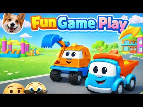 Fun Game Play | Kids Fun Game Play 🎮🚜 | Learning & Fun for Kids#FunGamePlay#KidsFunGamKids
