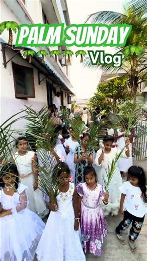 What is Palm Sunday??? #palmsunday #teluguchristian #minivlog #gospelvocalsunil #sundayvlog