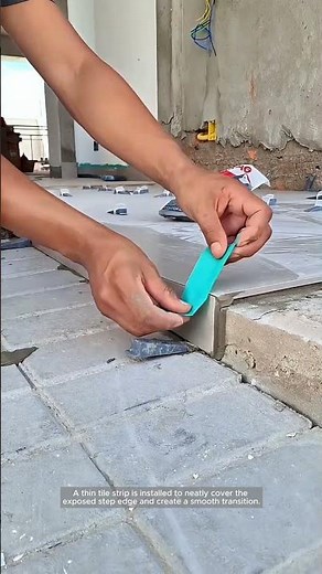 Creating a Clean Tile Edge Transition