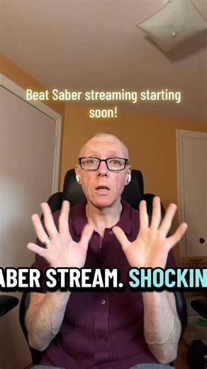 Beat Saber stream starting soon