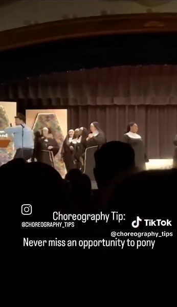 it is very important as a professional broadway choreographer to take any opportunity to pony #fyp #pony #dance #choreography #broadway