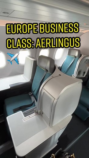 Luxurious Aer Lingus Business Class Cabin Review