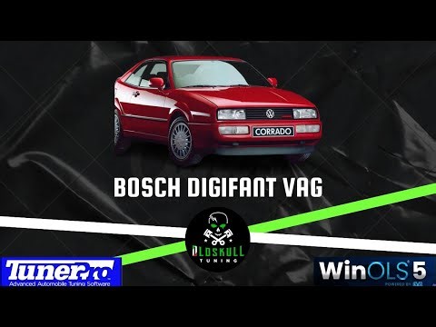 Bosch Digifant ecu tuning with TunerPro XDF