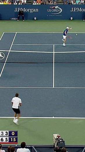 Stan Wawrinka's Powerful Backhand at the US Open