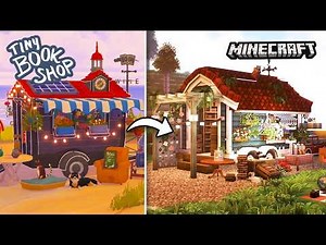 I Built a Tiny Bookshop in my Minecraft!