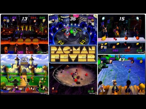 Pac-Man Fever minigames - nintendo gamecube minigames