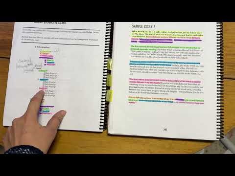 Essay 3 outline and sample color coded | Challenge A LTW level one