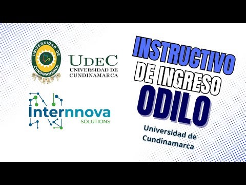 Instructivo de Acceso Ecosistema de Aprendizaje ODILO Universidad de Cundinamarca
