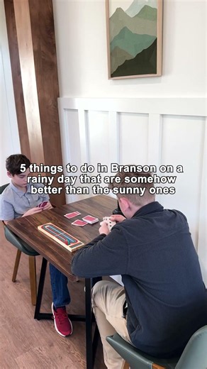 5 things to do on a rainy day